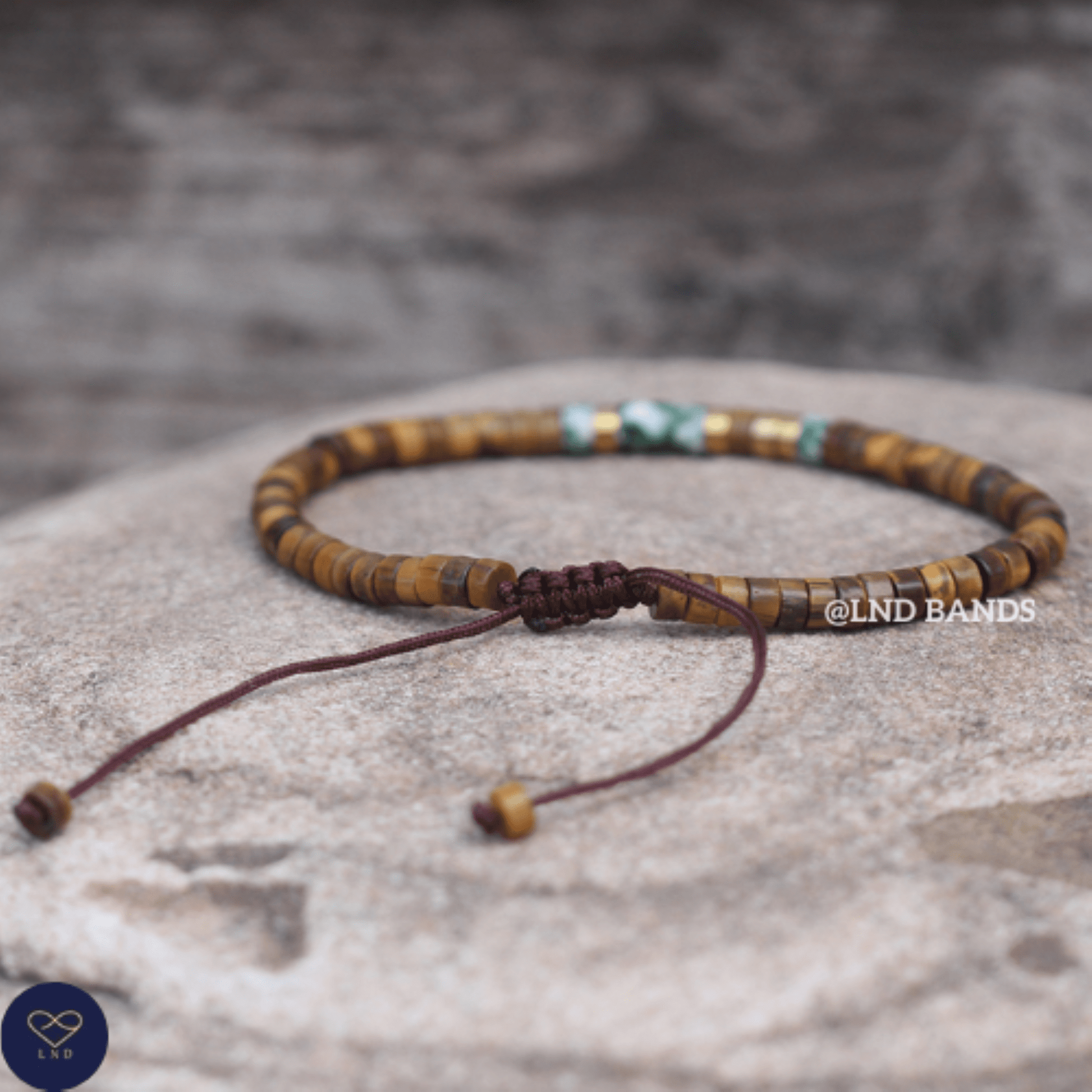 Morse Code Bracelet "LET ME" Meaningful, Secret Message Adjustable Uplifting Personal Mantra Affirmation Motivation - LND Bands