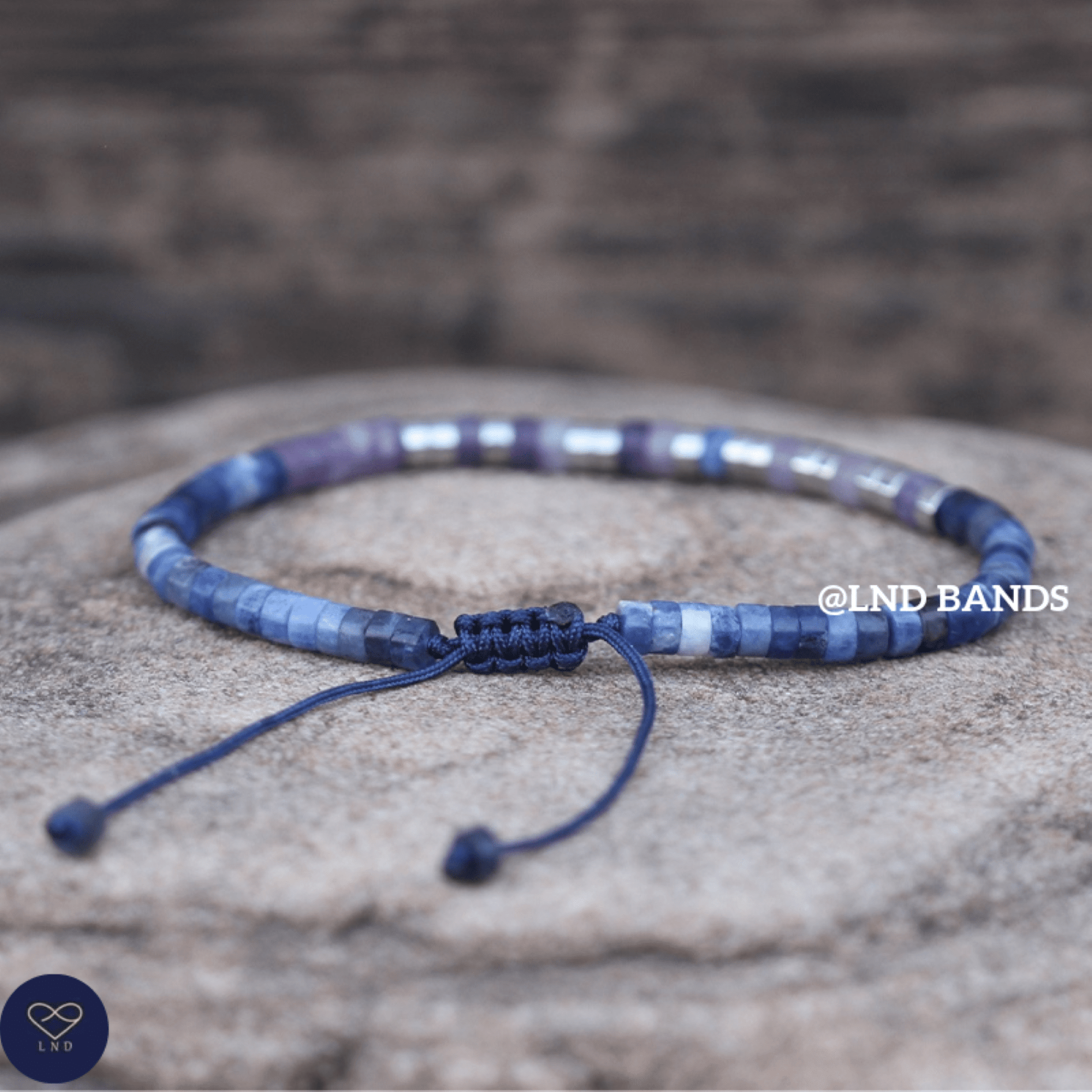 Morse code HAKUNA MATATA Motivation Adjustable Bracelet, Relax Fun, No worries, support, uplifting message, friendship bracelet - LND Bands