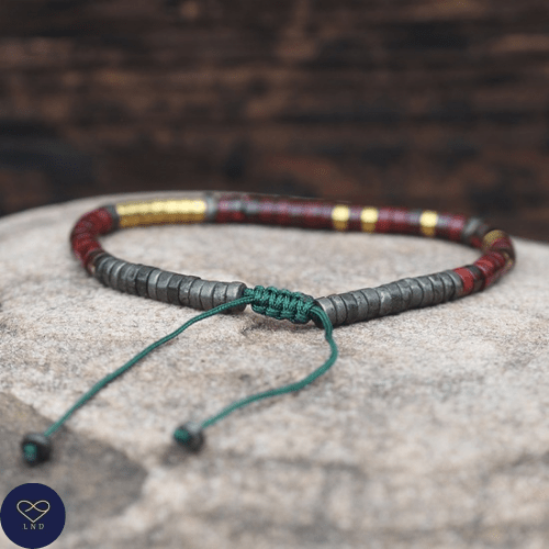 THIS TOO SHALL Pass Morse Code Bracelet, Motivational Inspirational Encouragement, Adjustable Affirmation Meaningful Beaded bracelet support - LND Bands