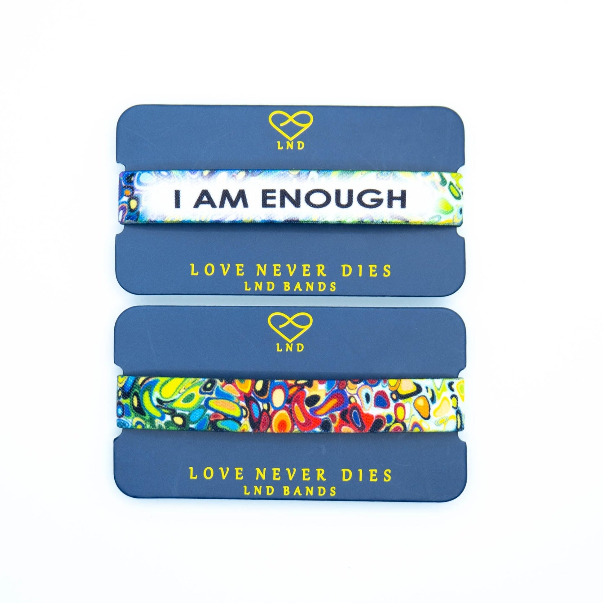I Am Enough Elastic Wristband - LND Bands