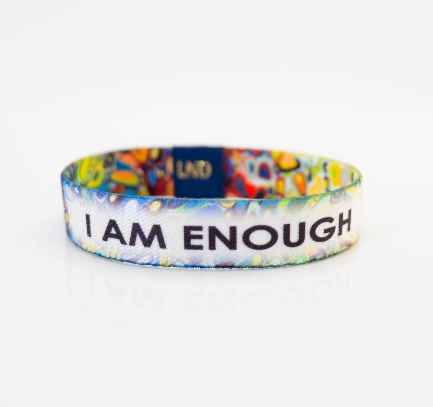 I Am Enough Elastic Wristband - LND Bands