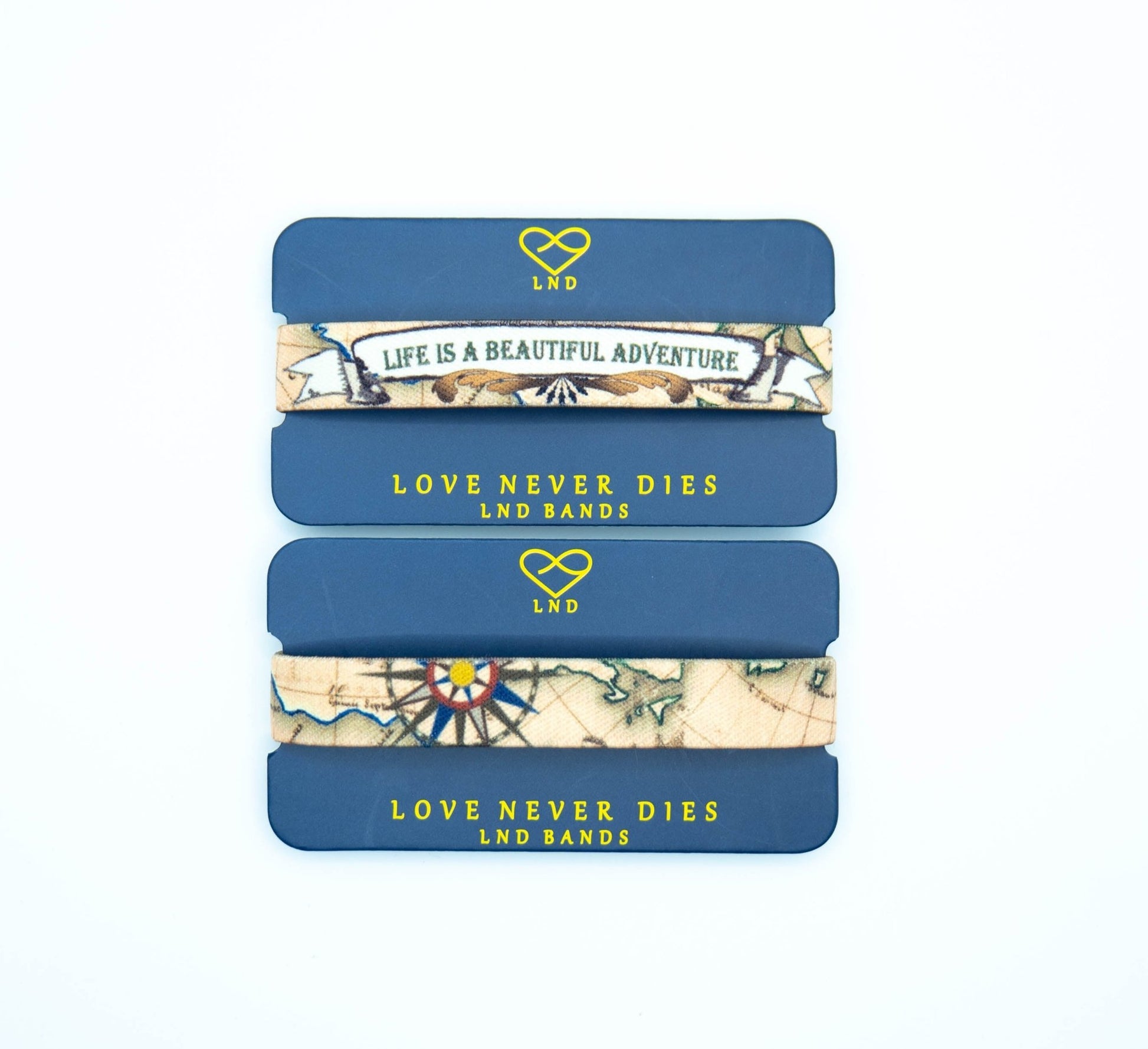 Life Is A Beautiful Adventure Elastic Wristband - LND Bands