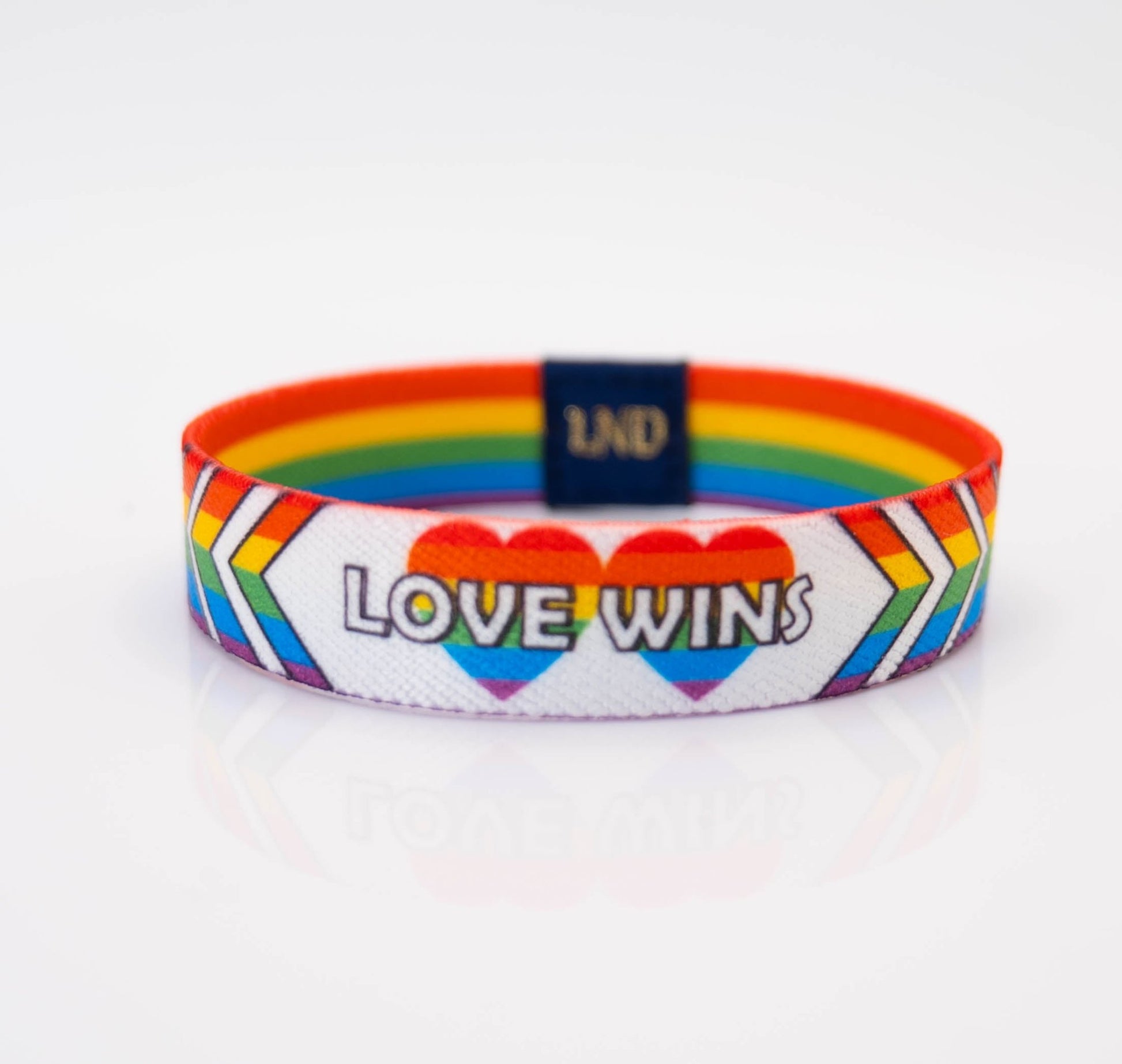 Love Wins Elastic Wristband - LND Bands
