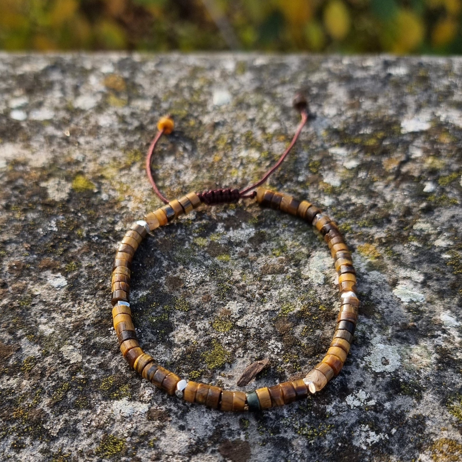 Tiger Eye - Natural Stone Bracelet, 4mm - LND Bands