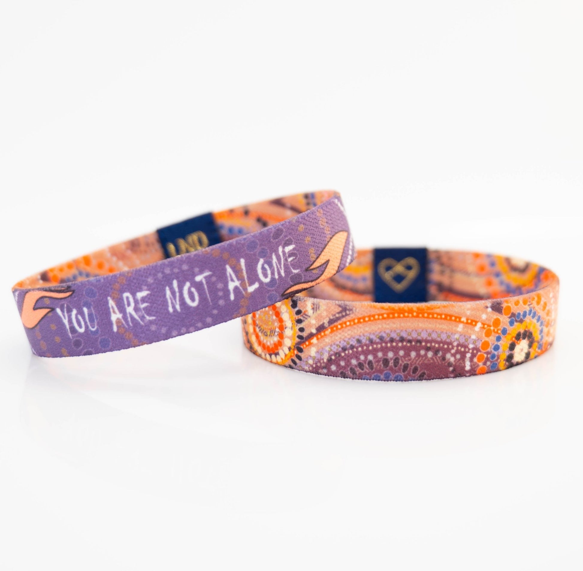 You Are Not Alone Elastic Wristband - LND Bands