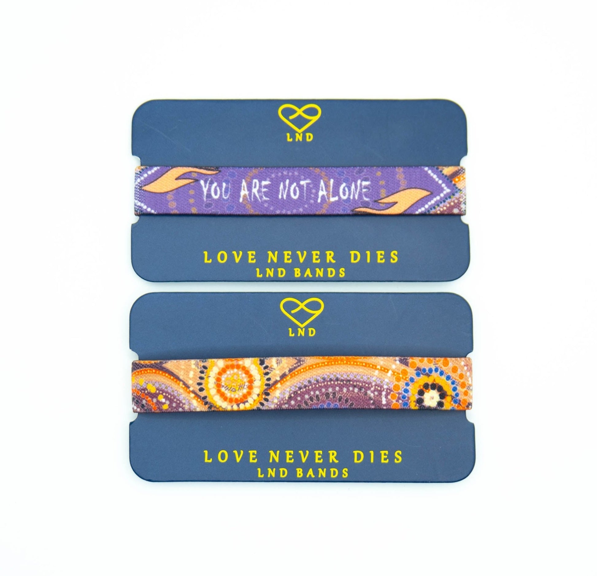 You Are Not Alone Elastic Wristband - LND Bands