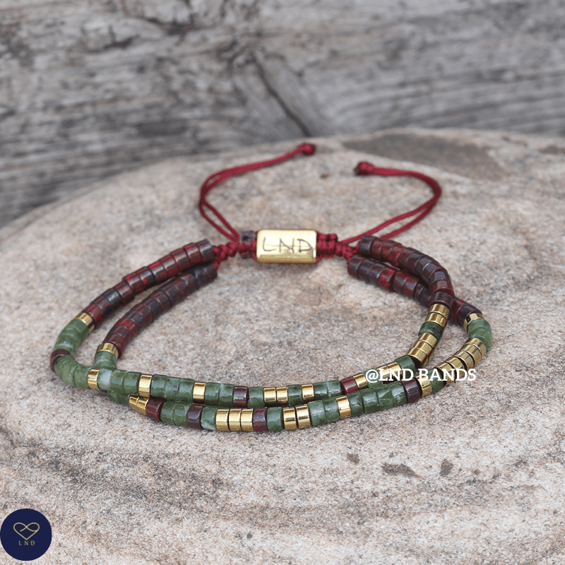 BE STILL AND Know That I Am With You Morse Code Bracelet, Motivational Inspirational Encouragement, Affirmation Meaningful Beaded support - LND Bands