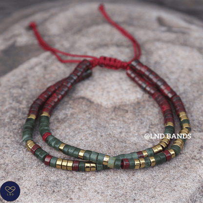 BE STILL AND Know That I Am With You Morse Code Bracelet, Motivational Inspirational Encouragement, Affirmation Meaningful Beaded support - LND Bands