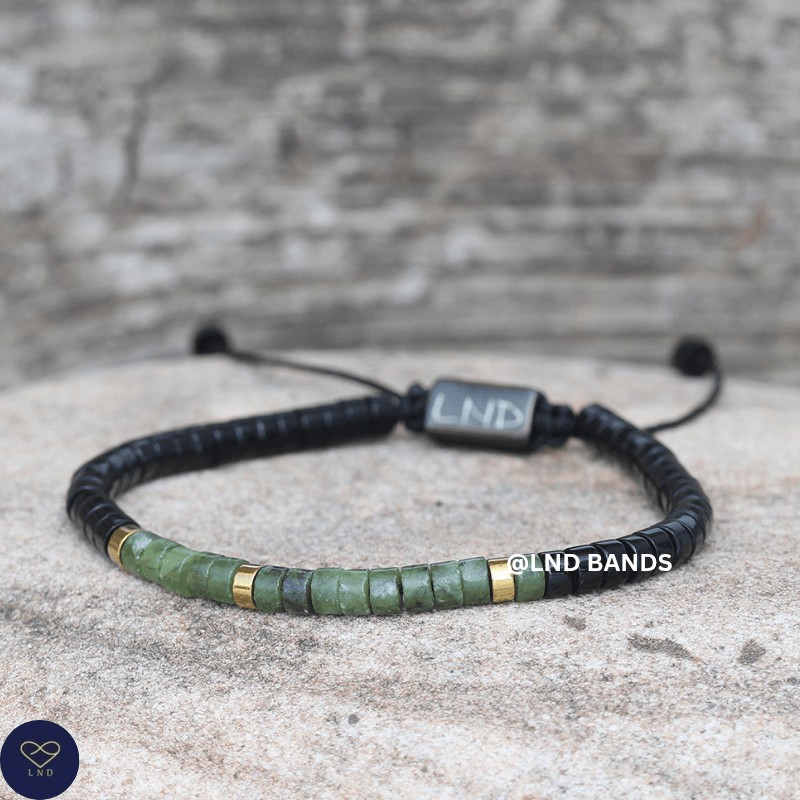 Morse Code BELIEVE Bead Adjustable Bracelet: Motivational Inspirational, Encouragement, Affirmation, Meaningful, Supportive - LND Bands
