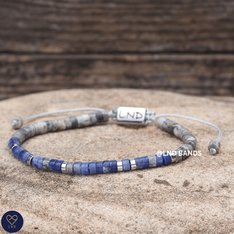 Morse Code FEEL IT HEAL IT bracelet: Hidden message, Inspiration Motivation Encouragement Affirmation Support - LND Bands