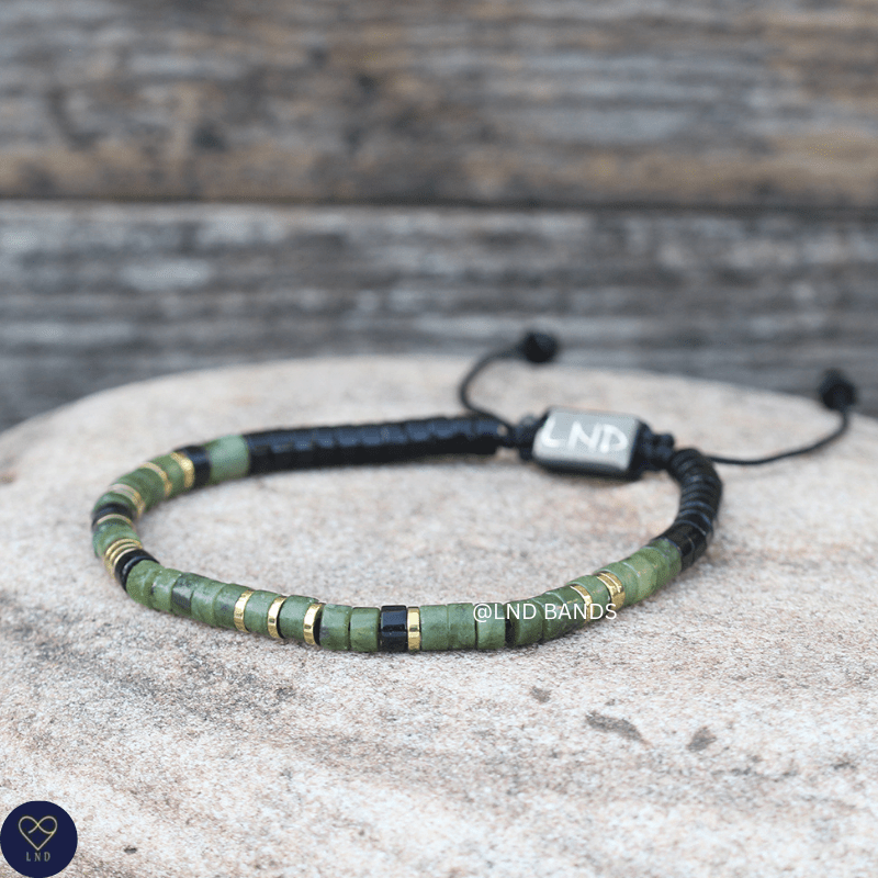 Morse Code "I CAN DO Hard Things" Bead Adjustable Bracelet: Motivational Inspirational, Encouragement, Affirmation, Meaningful, Supportive - LND Bands