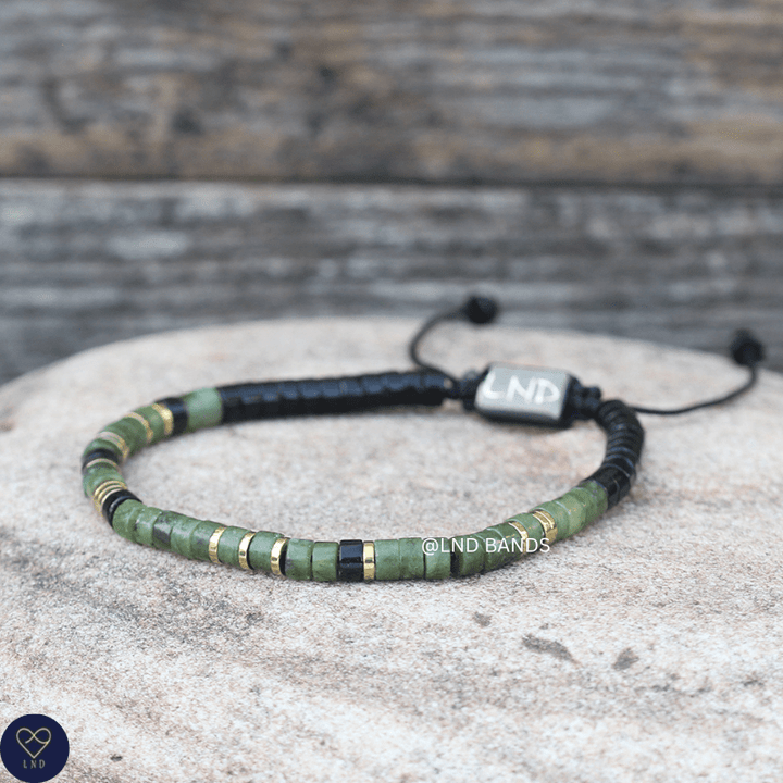 Morse Code "I CAN DO Hard Things" Bead Adjustable Bracelet: Motivational Inspirational, Encouragement, Affirmation, Meaningful, Supportive - LND Bands