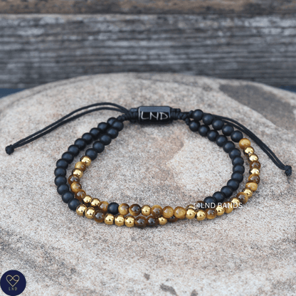 Morse Code "KEEP FUCKING GOING" Adjustable Bracelet, inspirational, motivational, uplifting, encouraging - LND Bands
