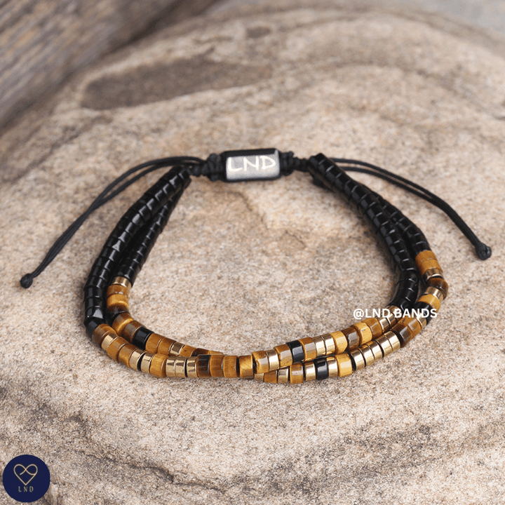 Morse Code REMEMBER who the fuck YOU ARE Adjustable Bracelet, inspirational, motivational, uplifting, encouraging - LND Bands