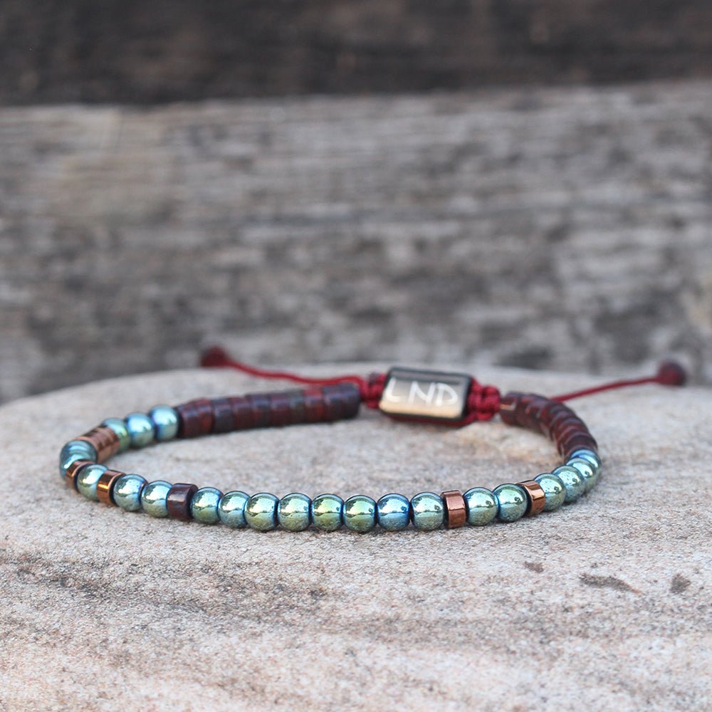 Morse Code "SOUL SISTERS" Bead Bracelet: Inspiration, Motivation, Support, Encouragement, Affirmation, Meaningful, distance, friendship - LND Bands