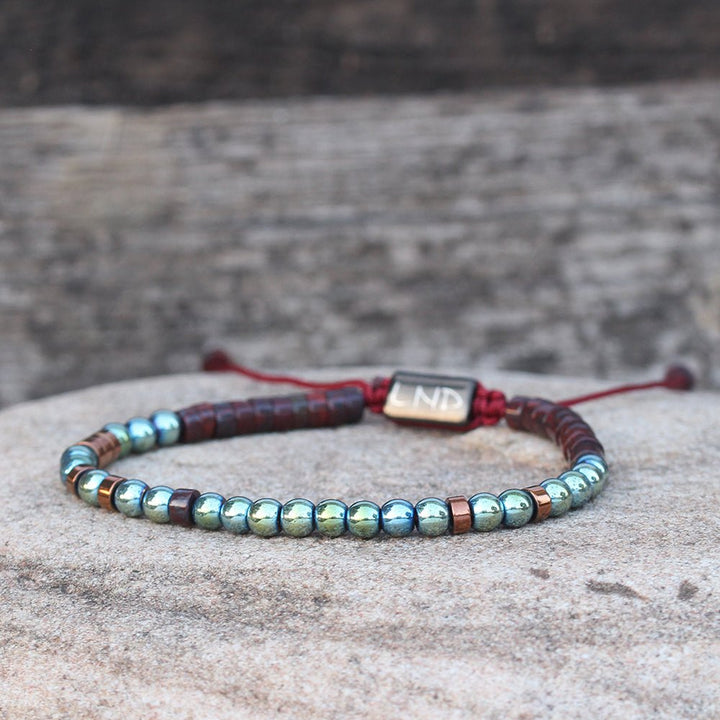 Morse Code "SOUL SISTERS" Bead Bracelet: Inspiration, Motivation, Support, Encouragement, Affirmation, Meaningful, distance, friendship - LND Bands