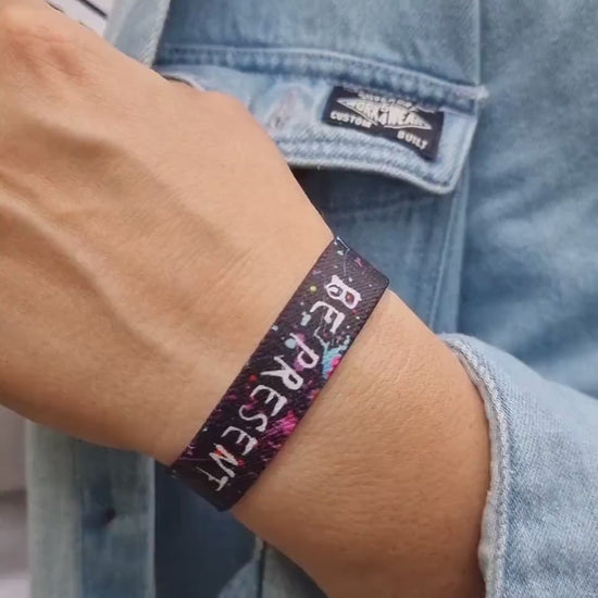 Be Present Elastic Wristband - LND Bands