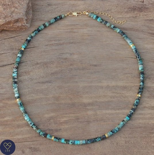 African hot sale stone necklace