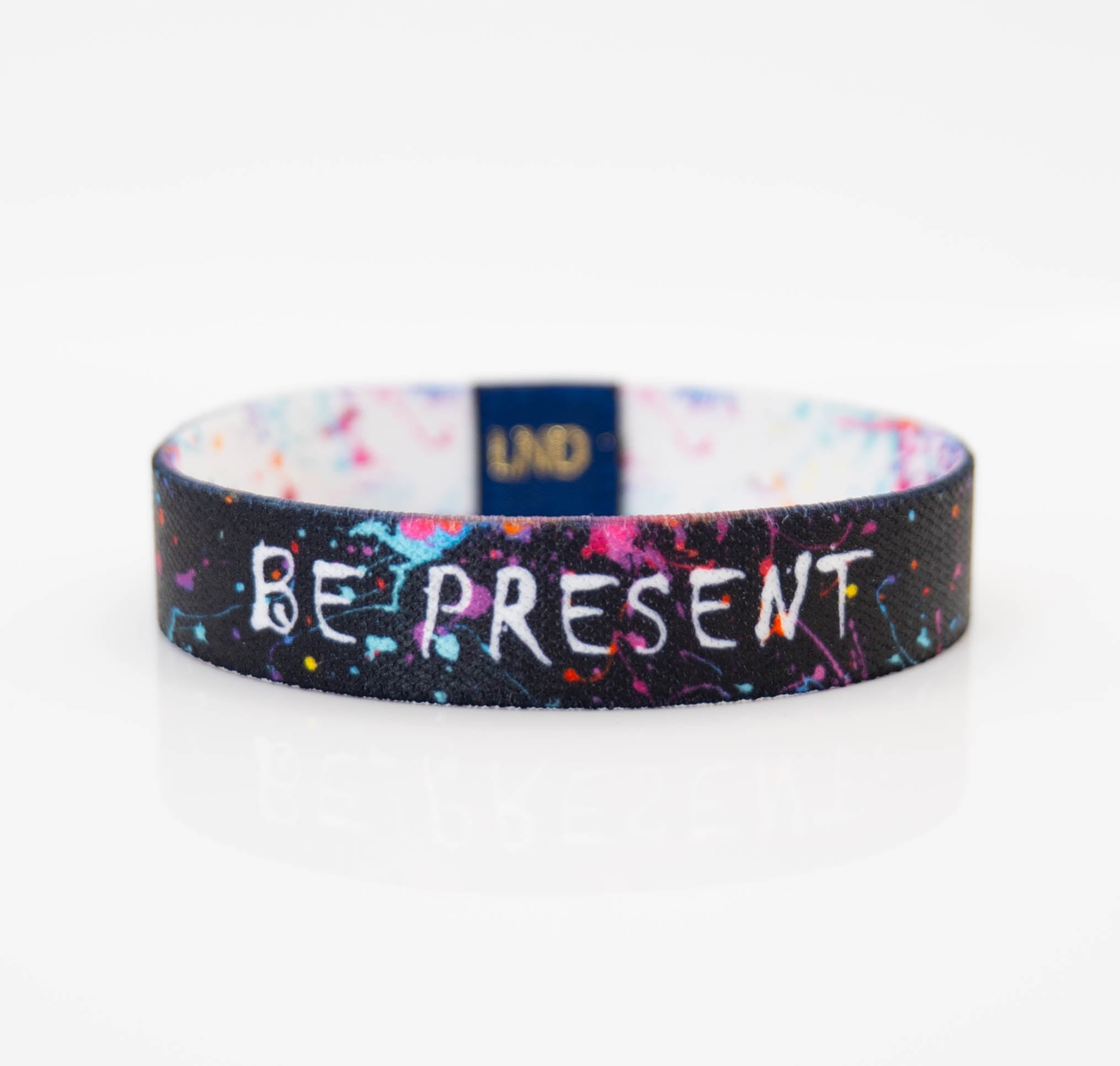 Be Present Elastic Wristband - LND Bands