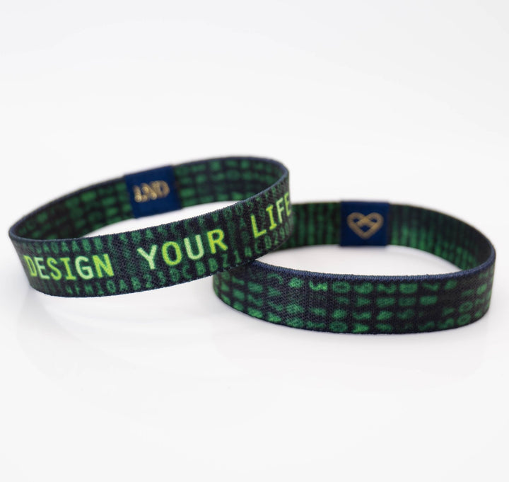 Design Your Life Elastic Wristband - LND Bands