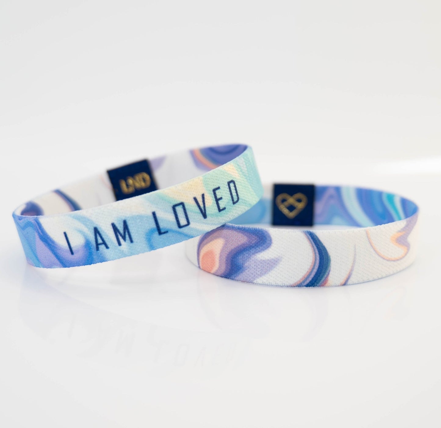 I Am loved Elastic Wristband - LND Bands