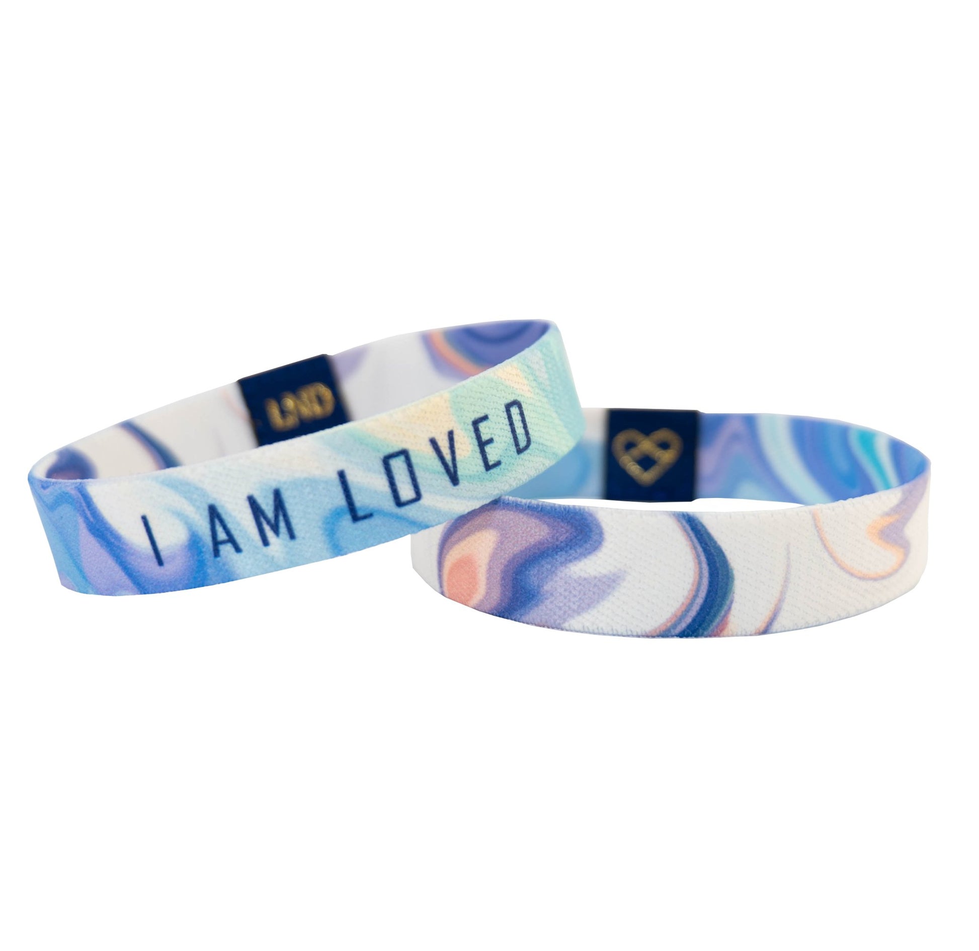 I Am loved Elastic Wristband - LND Bands