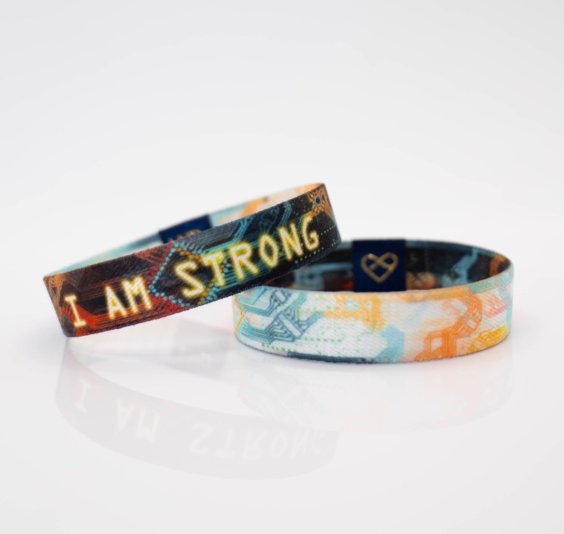 I Am Strong Elastic Wristband - LND Bands