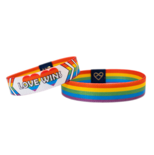 Love Wins Elastic Wristband - LND Bands