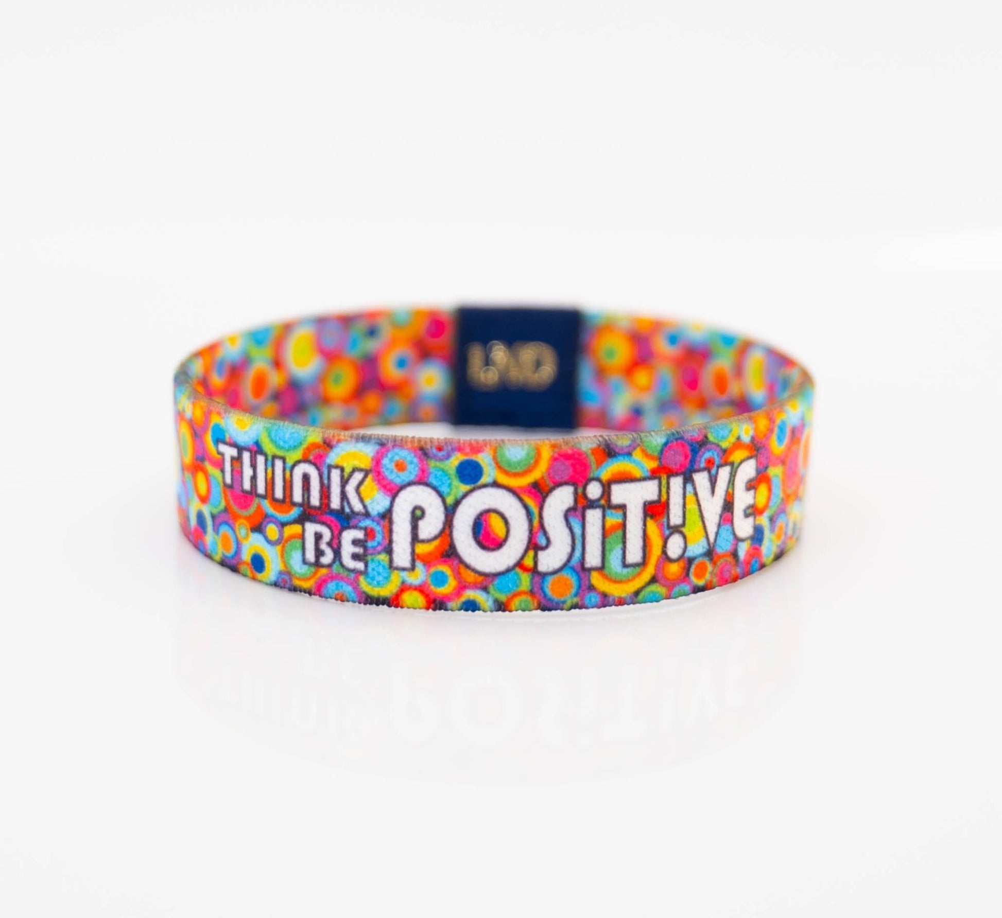 Think/Be Positive Elastic Wristband - LND Bands