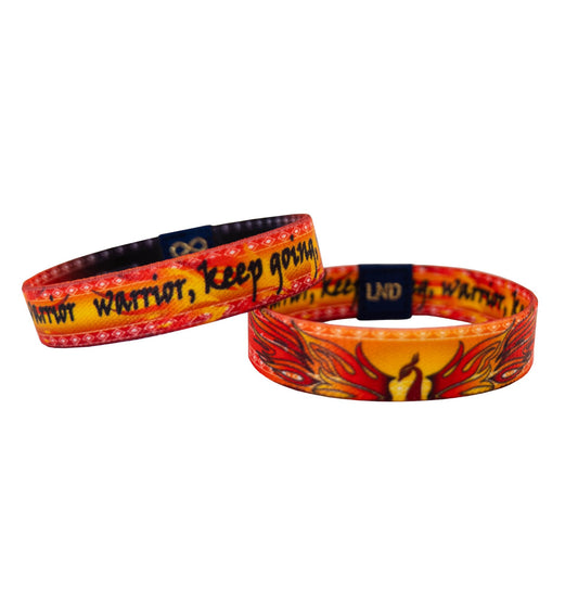 Warrior Keep Going Elastic Wristband - LND Bands